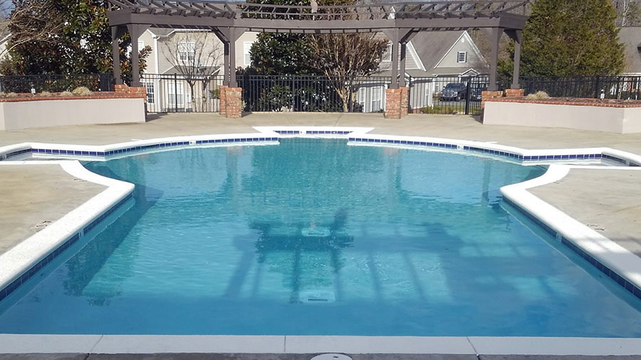 Pool refinishing